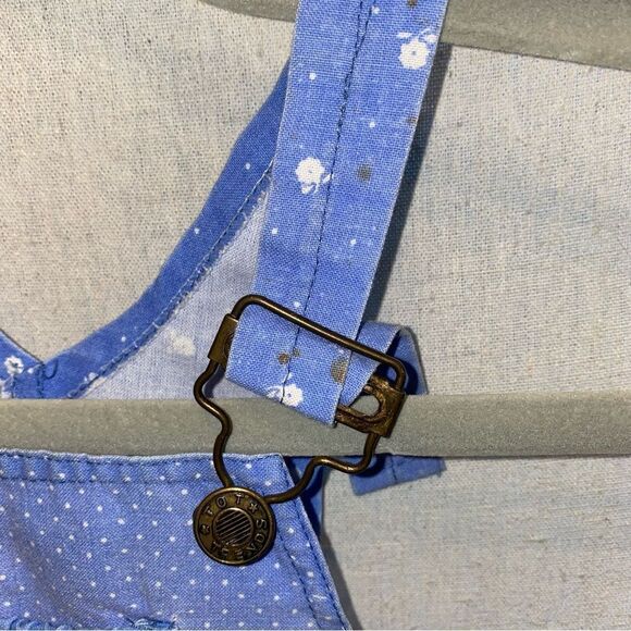 Vintage Tot Trends Blue Short Overalls - Picture 7 of 7